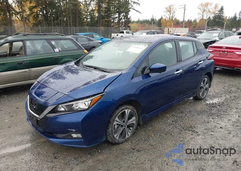 2022 Nissan Leaf Sv Plus 62 Kwh z USA, uszkodzony, nr VIN 1N4BZ1CV2NC554860